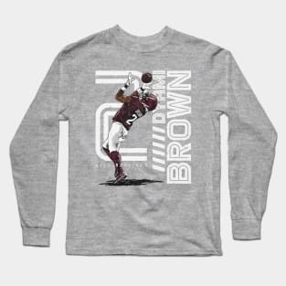 Dyami Brown Washington Inline Number Long Sleeve T-Shirt